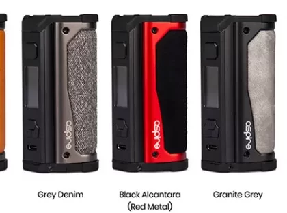 Aspire Rhea Box Mod 200W - Grey Denim