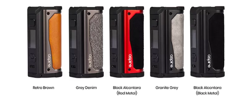 Aspire Rhea Box Mod 200W - Grey Denim
