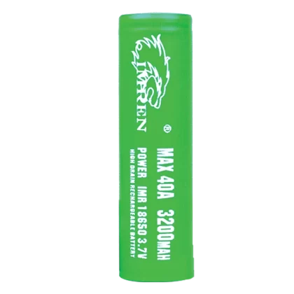 IMREN GREEN 18650 3200MAH 40A IMR BATTERY