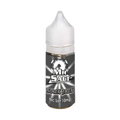 Mr Salt saltnic Black Jack Vape Juice - 10 Pack