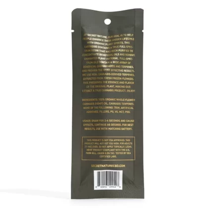 Secret Nature Lemon Diesel CBD Vapes