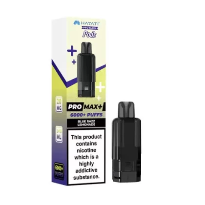 Hayati Pro Max Plus 6000 Prefilled Pod + Refill Container - Pink Lemonade