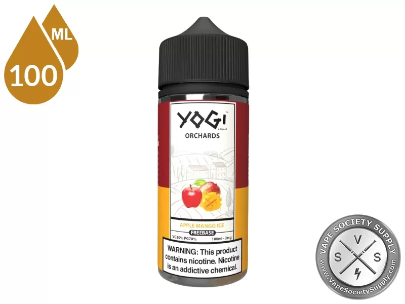 Apple Mango Ice by YOGI Orchards 100ml - Image 3