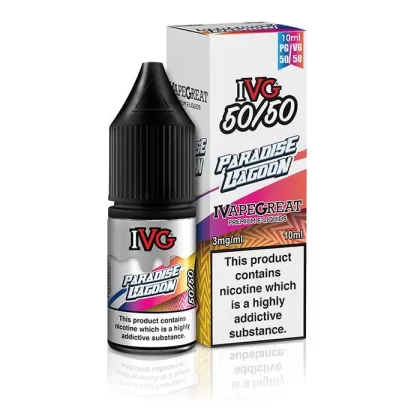 IVG 50/50 Paradise Lagoon 10ml Nic Salt Vape Juice - Strength 12mg