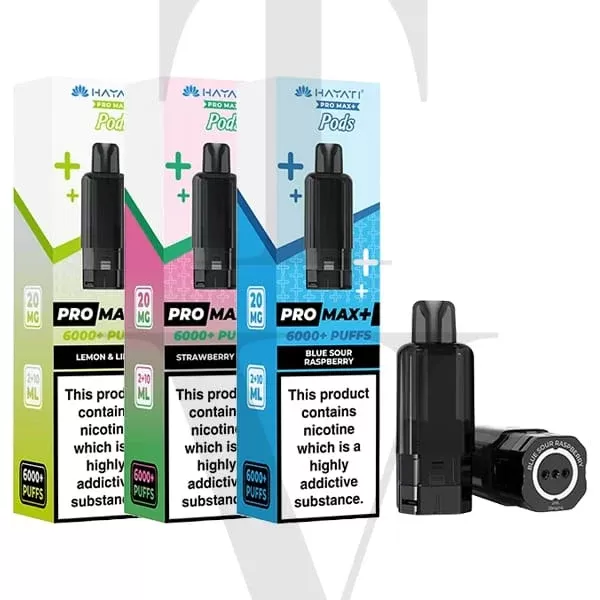 HAYATI PRO MAX + 6000 REPLACEMENT PODS 5 X MULTIPACK