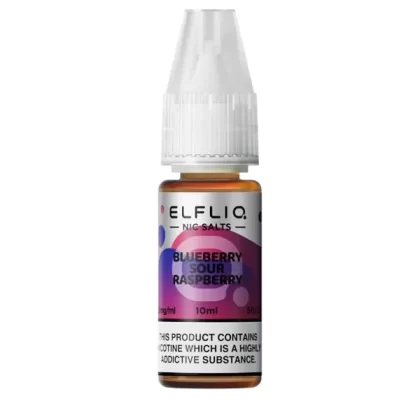 Elfliq Blueberry Sour Raspberry Nic Salt E-Liquid - 10mg