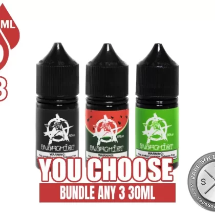 Anarchist Salt Bundle 3x30ml (90ml)