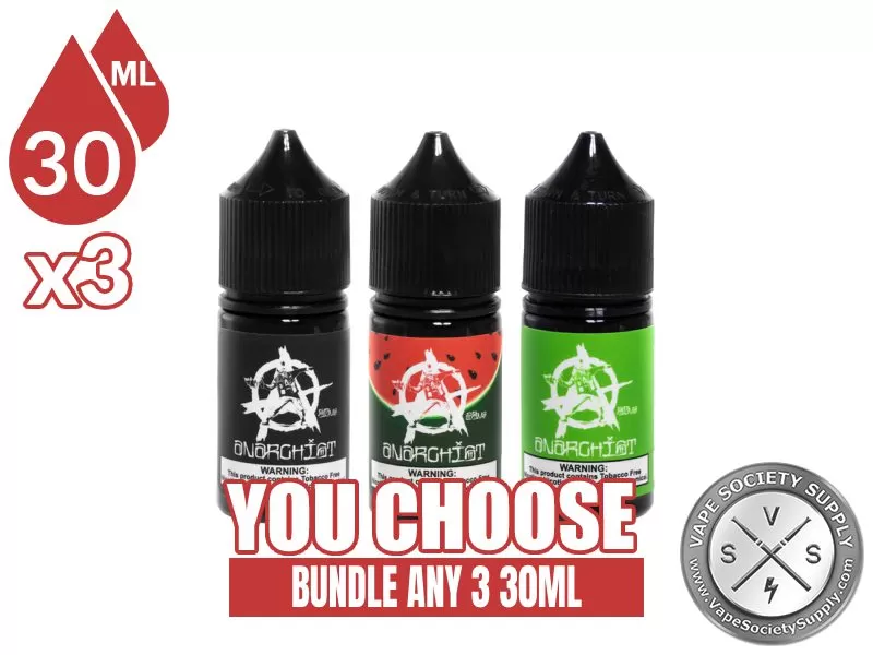 Anarchist Salt Bundle 3x30ml (90ml)