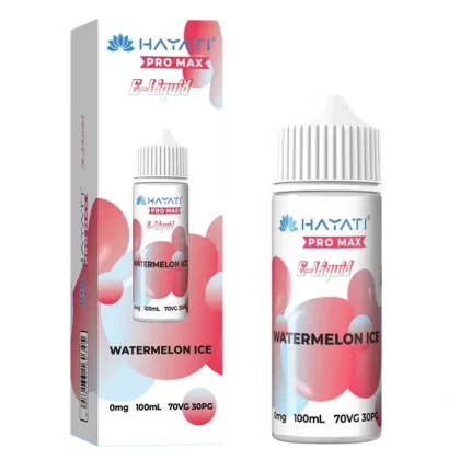 WATERMELON ICE HAYATI PRO MAX E-LIQUID 100ML NO NICOTINE
