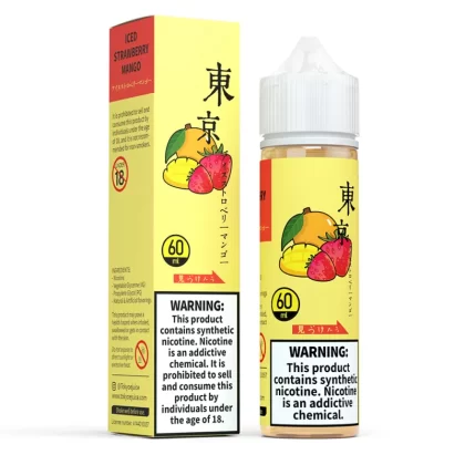 Tokyo Iced Strawberry Mango 60ml - Vapebazaar Pk