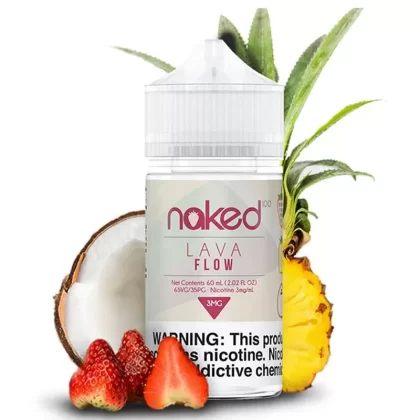 Naked 100 Lava Flow E-juice 60ml - nicotine avail#3mg>6mg>0mg>12mg