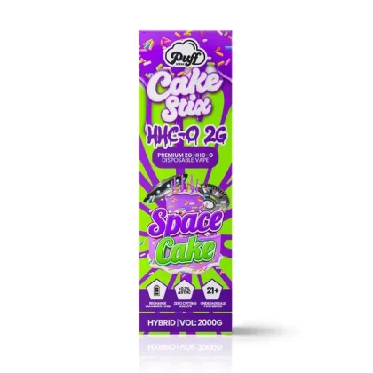Puff HHC-O Cake Stix Vape – 2000mg - Amount#3 Pack (20% Off)>1~Strain#Birthday Cake Kush>Ice Cream Cake>Lemon Pound Cake>Space Cake (9DDF32)