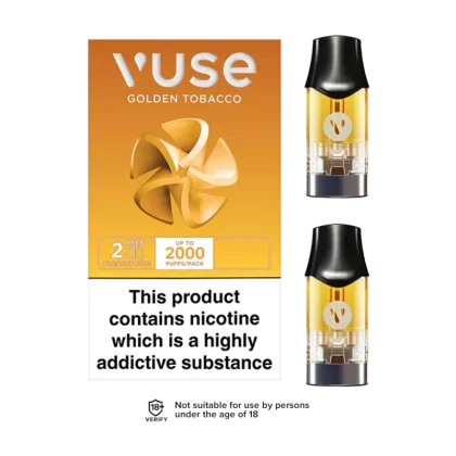 Vuse ePod vPro Golden Tobacco Pods - 12mg (Discontinued)