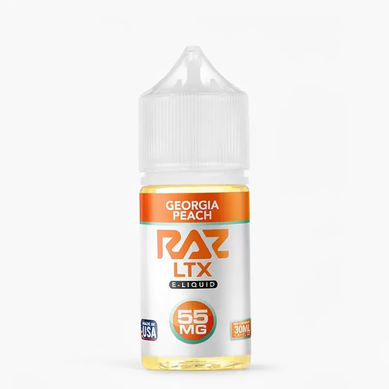 Raz LTX Salt – Georgia Peach Pre-steeped Nic Salt E-juice 30mL