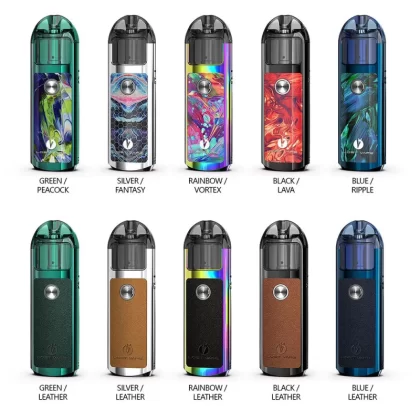 Lost Vape Lyra Pod System Kit 1000mAh - Rainbow/Leather