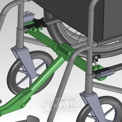 Folding Wheelchair FreeWheel Kit