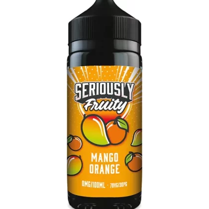 Seriously Fruity Mango Orange E Liquid 120ml - 0mg