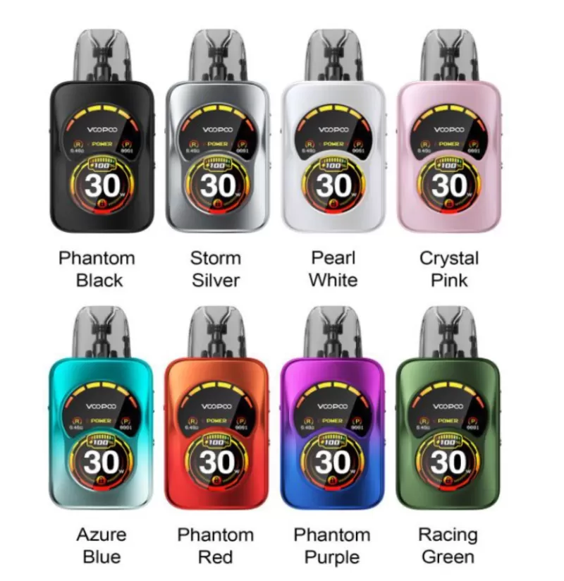 VOOPOO Argus A 30W Pod System Kit - Azure Blue, Crystal Pink (E24945) - Image 2
