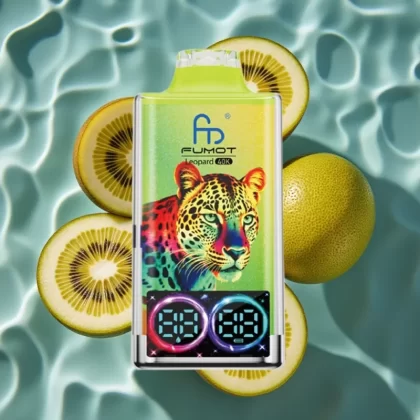 Fumot Leopard 40K Puffs Disposable Vape – Kiwi Passion Fruit Guava, Dual Mesh, 700mAh, Type-C Charging, 0%-5% Nicotine - Bangvapeaustralia