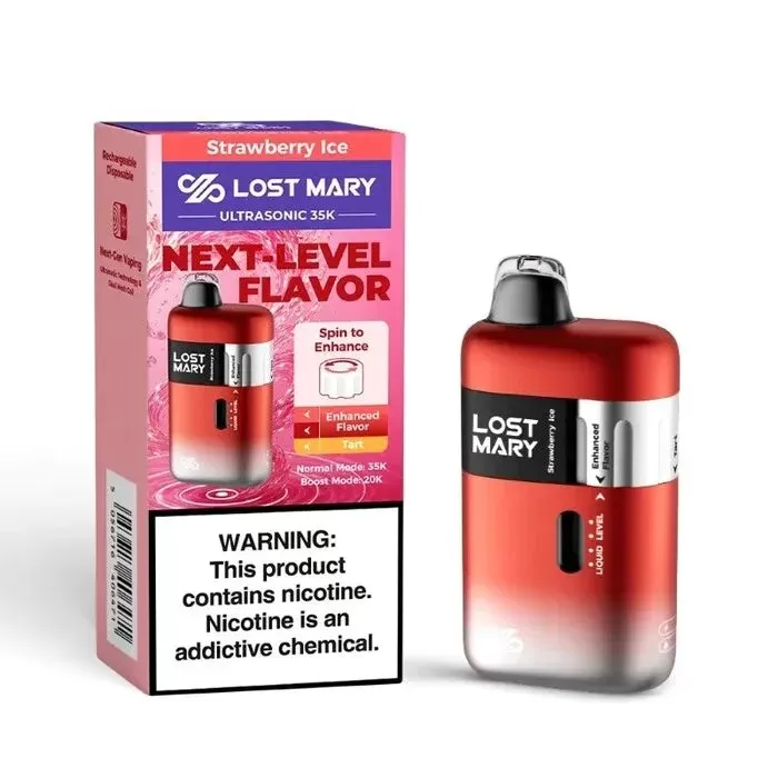 Lost Mary Strawberry Ice - Single Pack; Vape Product