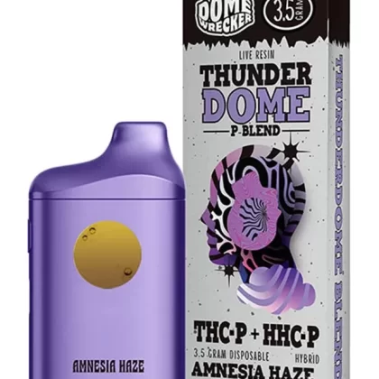 Dome Wrecker 3.5g ThunderDome P-Blend Vape – Amnesia Haze