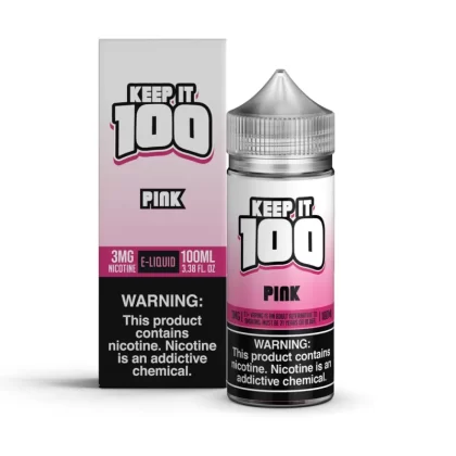 KEEP IT 100 - Pink - 100ML E-Liquid - 6MG