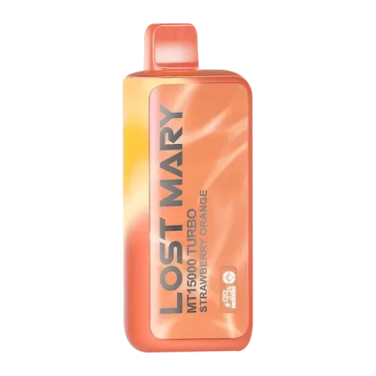 Strawberry Orange Lost Mary MT15000 Turbo - Nicotine#50mg~Size#Single>5 Pack