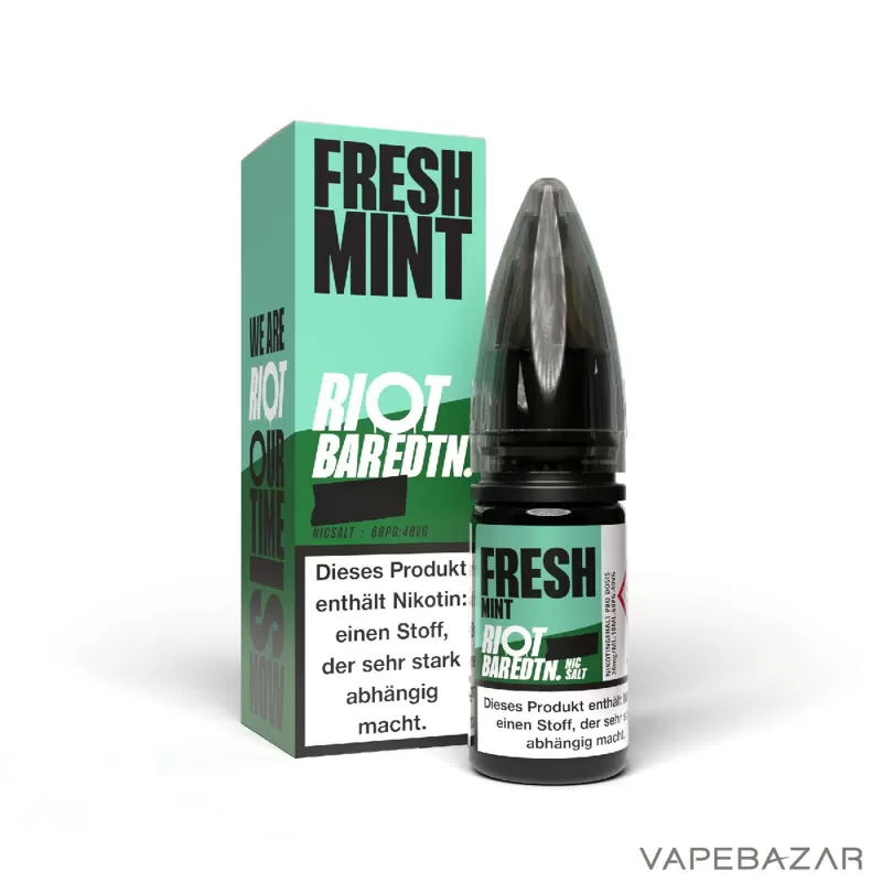 Riot Salt Bar Liquid – Fresh Mint - Vapebazar - Image 3