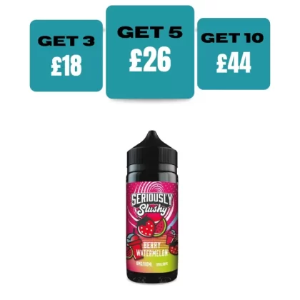 Seriously Slushy 100ml Shortfill - Raspberry Tangerine