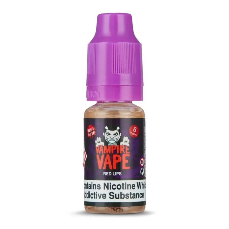 Red Lips E-Liquid by Vampire Vape (10ml) - 18mg