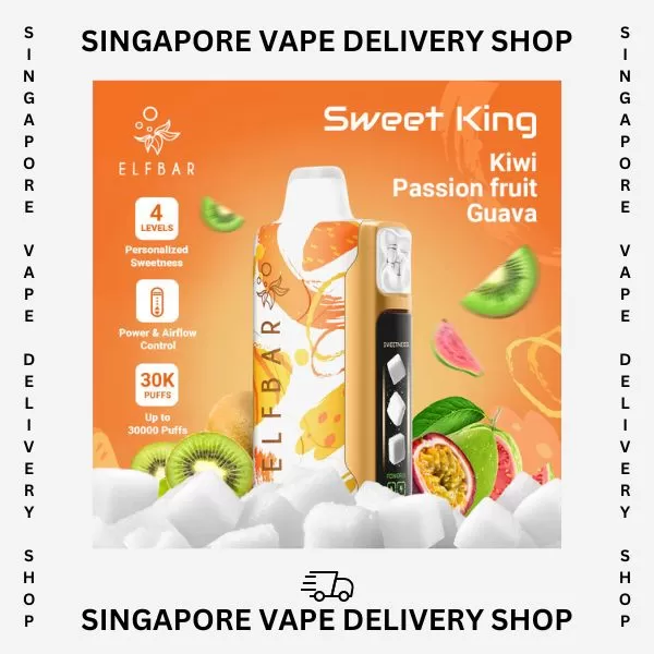 Elf Bar Sweet King 30000 Puffs - Bluerazz - Image 3