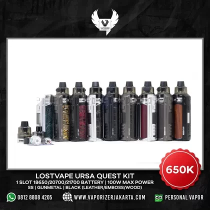 LOST VAPE URSA QUEST KIT (Authentic)