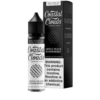 Apple Peach Strawberry by Coastal Clouds 60ml - Vape Product, Vape Product