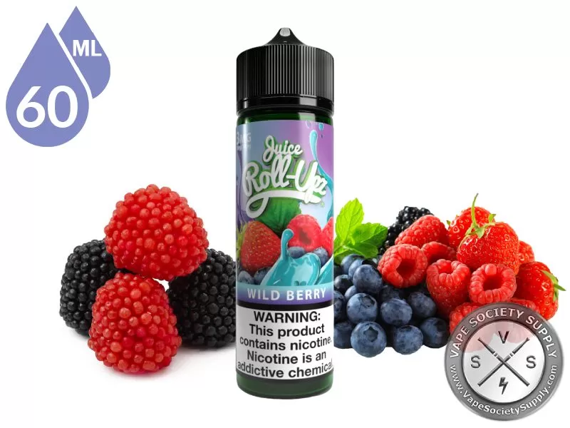 Wild Berry by Juice Roll Upz 60ml