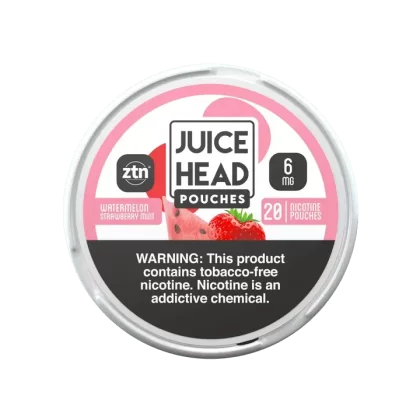 Juice Head Pouches Watermelon Strawberry Mint - Product#6mg>12mg~Packaging#5 Pack>Single Tin