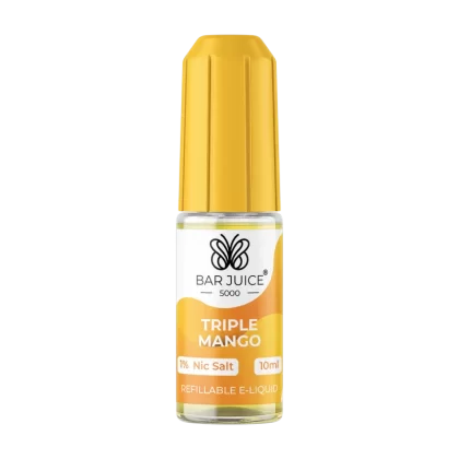 Triple Mango Nic Salt by Bar Juice 5000 - 5mg - Vape Product (8E4AD7)