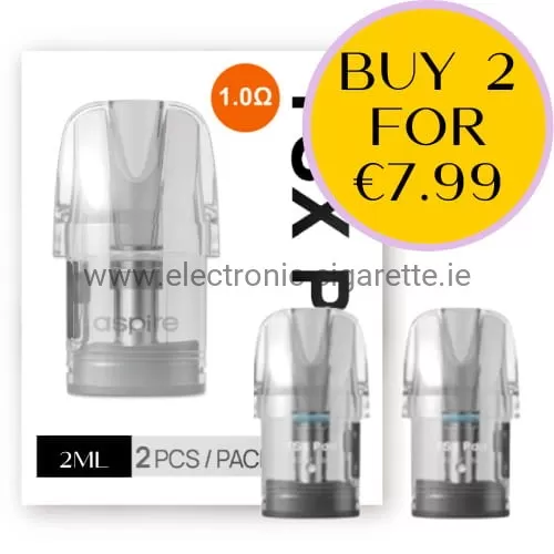 Aspire TSX Replacement Pods (2PCS)