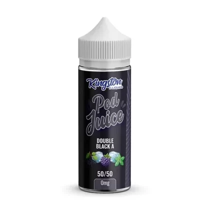 KINGSTON POD JUICE DOUBLE BLACK A 100ML SHORTFILL E-LIQUID