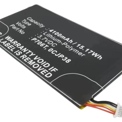 Batteries N Accessories BNA-WB-P5148 Tablets Battery – Li-Pol, 3.7V, 4100 mAh, Ultra High Capacity Battery – Replacement for Dell 0CJP38 Battery