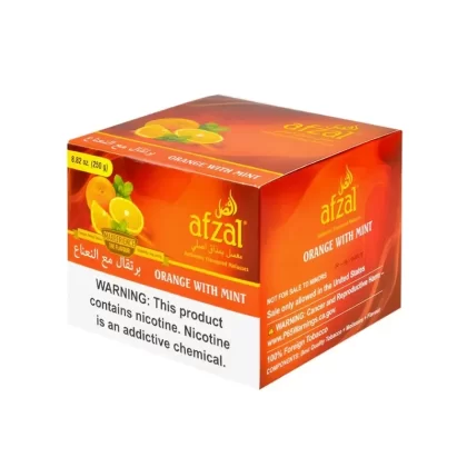 Afzal Orange With Mint Hookah Shisha - Size#250g