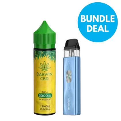 High Strength Darwin 3000mg CBD Bundle - Vaporesso / Darwin / High / Pod Kit / 60ml / 20VG/80PG