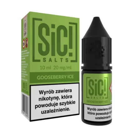 Liquid SIC! Salts Simplex 10ml 20mg Gooseberry Ice