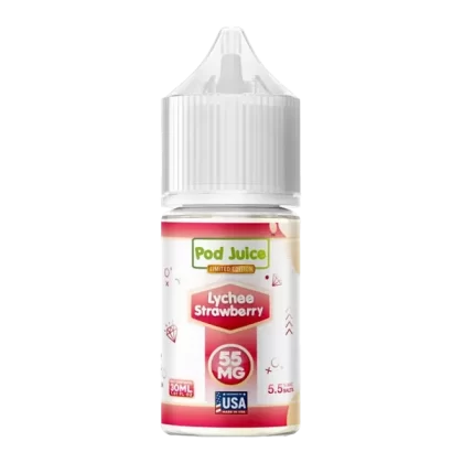 Lychee Strawberry Pod Juice - Customer Group#Consumer~Nicotine#35mg>55mg~Size#Single