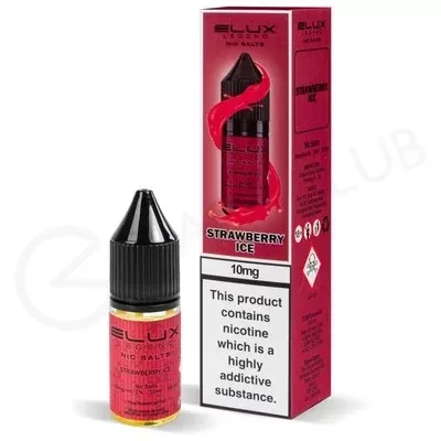 Strawberry Ice Nic Salt E-Liquid by Elux Legend - Ecigpremium