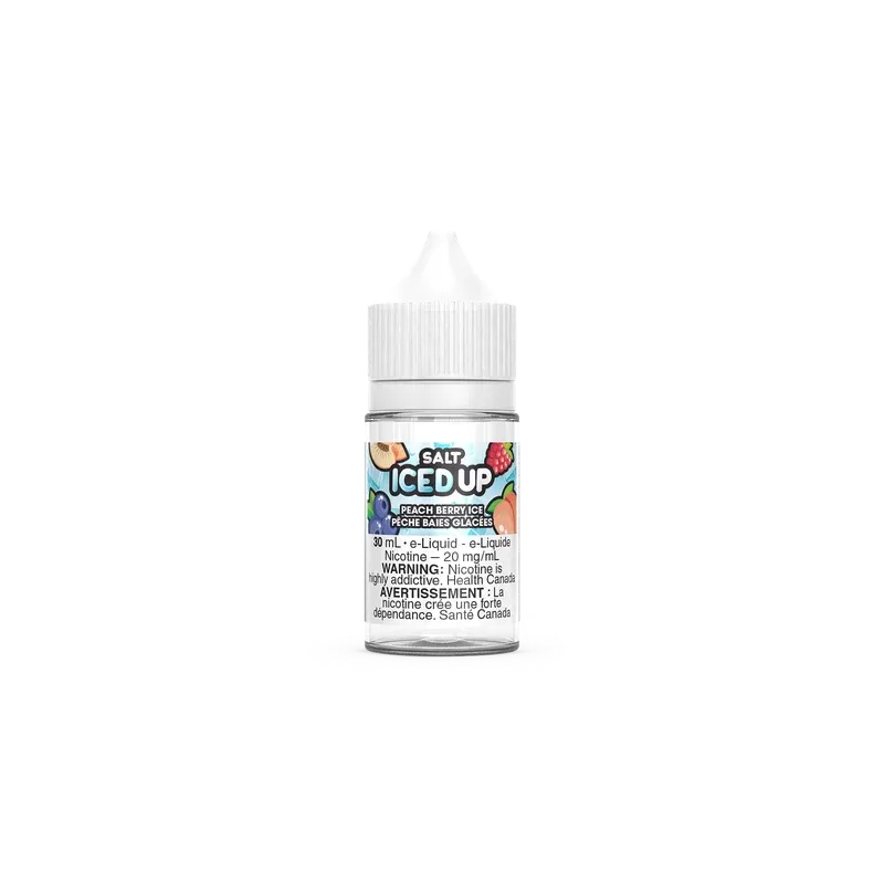 PEACH BERRY ICE BY ICED UP SALT