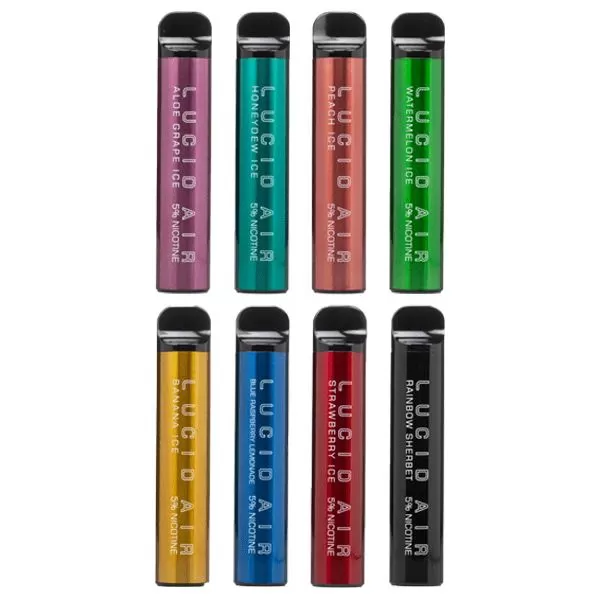 Lucid Air Tobacco-Free Nicotine Disposable | 5000 Puffs | 16.7mL *** - Watermelon Ice