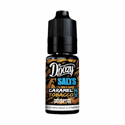 Doozy Salts Caramel Tobacco Ice Nic Salt Vape Juice - 10 Pack - Strength
