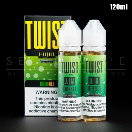 Twist – Green No. 1/Honeydew Melon Chew Eliquid 120ml
