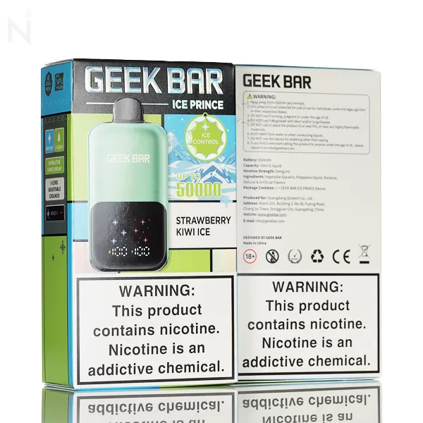 Geek Bar Ice Prince 50,000 Puffs Disposable - Mexico Mango Ice - Image 3