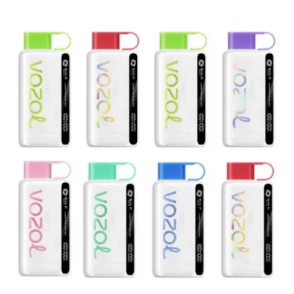 Vozol Star 12000 Rechargeable Disposable Kit (LED Display) - Cherry Peach Lemonade